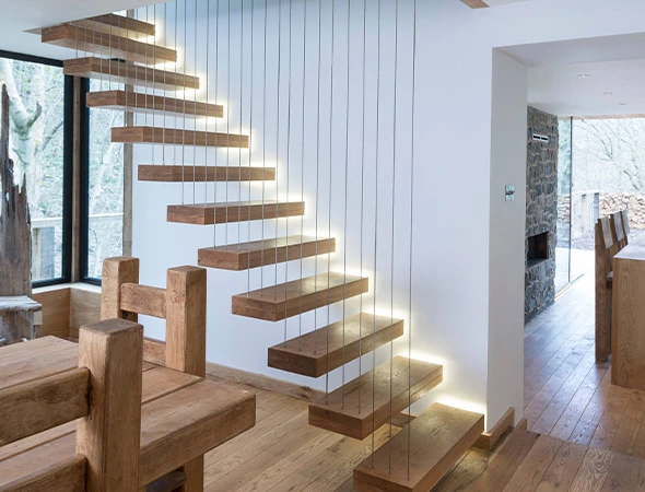 Custom Floating Staircases Orlando, FL